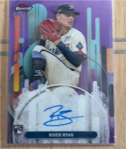 2025 Topps Finest #FA-RR River Ryan — front