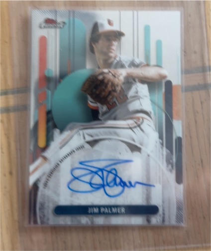 2025 Topps Finest #FA-JP Jim Palmer — front
