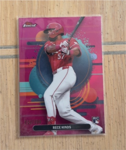 2025 Topps Finest #170 Rece Hinds — front