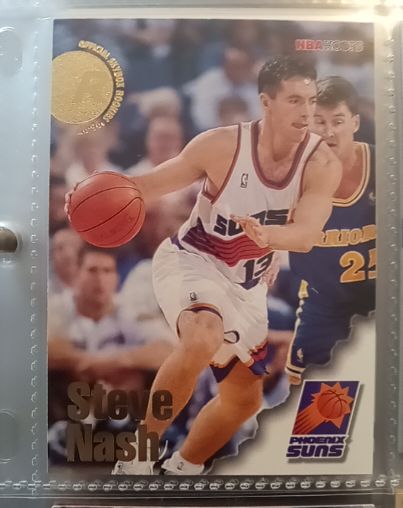 1996-97 NBA Hoops #304 Steve Nash — front