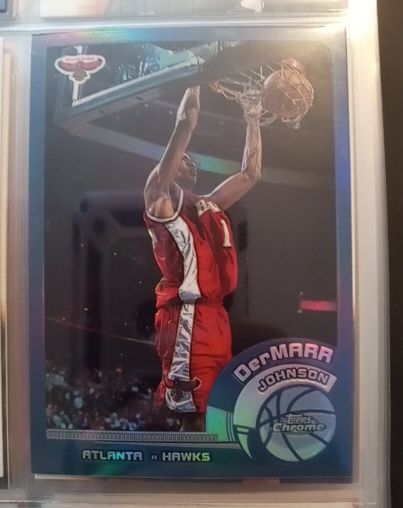 2002-03 Topps Chrome #83 DerMarr Johnson — front