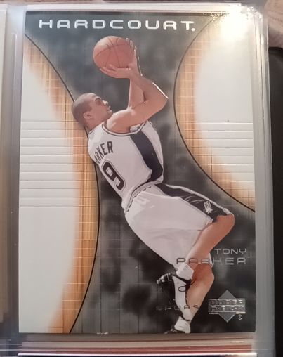 2003-04 Upper Deck Hardcourt #77 Tony Parker — front