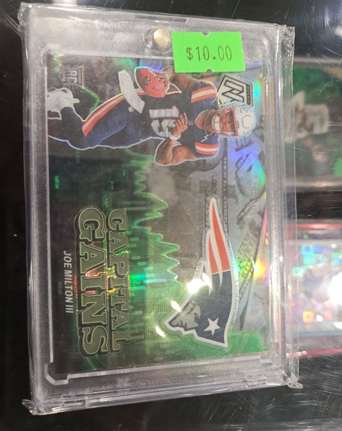2024 Panini Mosaic Capital Gains Joe Milton III — front