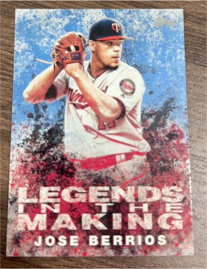2018 Topps Update #LITM-28 Jose Berrios Legends in the Making — front