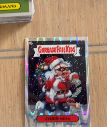 2024 Topps Garbage Pail Kids Chrome Series 7 #254a Chris Mess — front