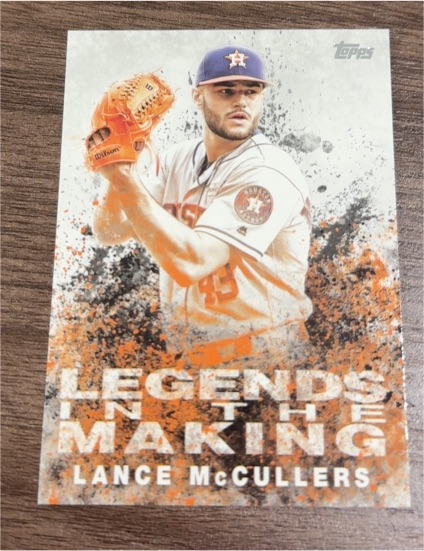 2018 Topps Update #LITM-14 Lance McCullers Legends in the Making — front