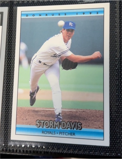 1992 Donruss #510 Storm Davis — front