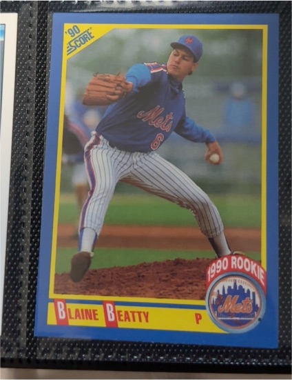 1990 Score #632 Blaine Beatty — front
