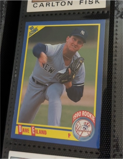 1990 Score #652 Dave Eiland — front