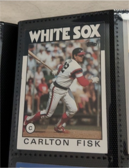 1986 Topps #290 Carlton Fisk — front