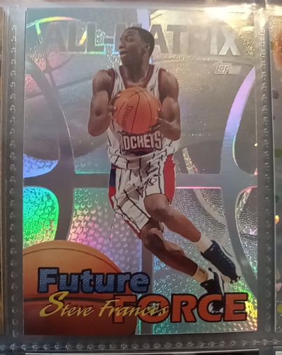 1999-00 Topps All-Matrix #AM5 Steve Francis — front
