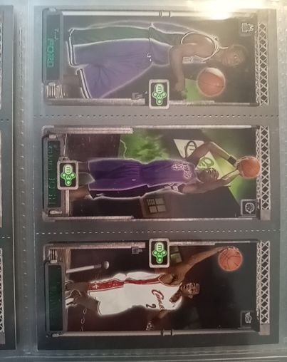 2003-04 Topps Rookie Matrix #117-113-118 Chris Bosh / Carmelo Anthony / LeBron James — front