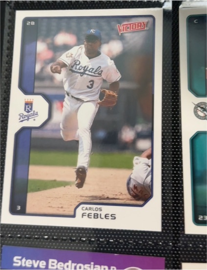 2002 Upper Deck Victory #161 Carlos Febles — front