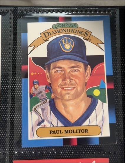 1988 Donruss Diamond Kings #7 Paul Molitor — front
