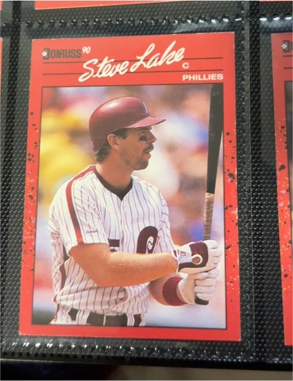 1990 Donruss #431 Steve Lake — front