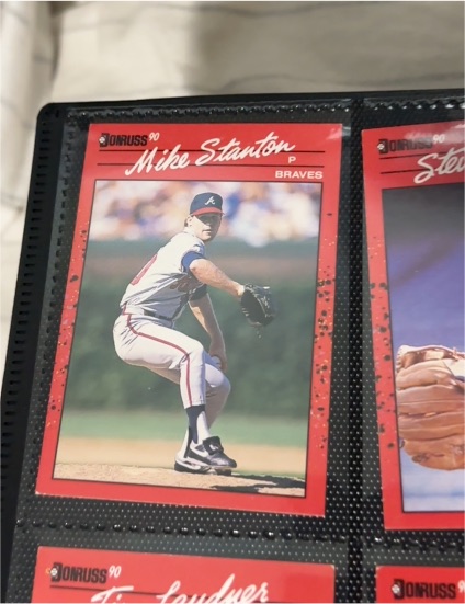 1990 Donruss #87 Mike Stanton — front