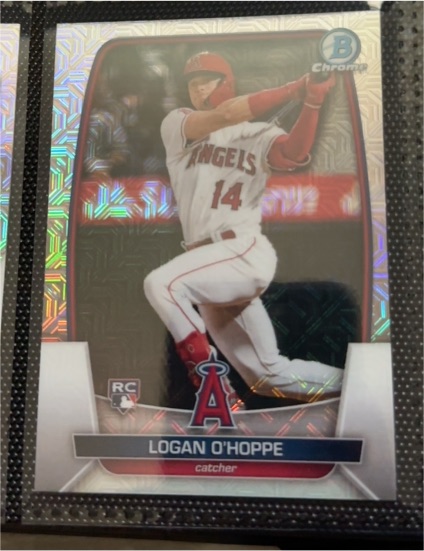2023 Bowman Chrome #39 Logan O'Hoppe — front