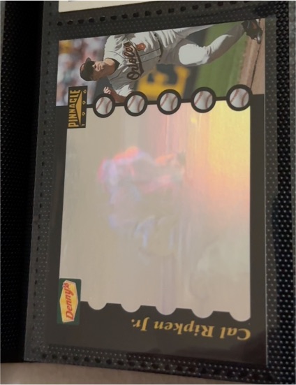 1996 Pinnacle Denny's Holograms #2 Cal Ripken Jr. — front