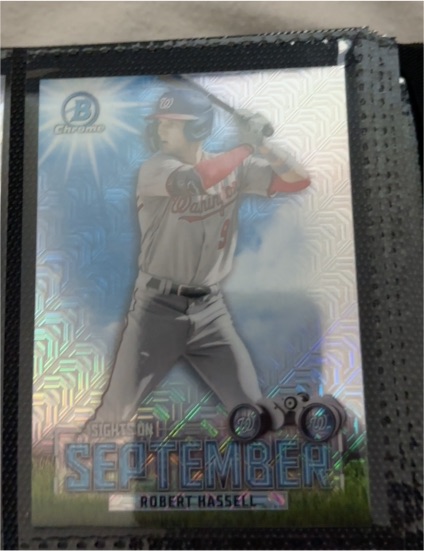 2023 Bowman Chrome #SOS-13 Robert Hassell — front