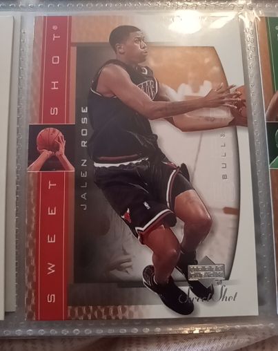 2003-04 Upper Deck Sweet Shot #7 Jalen Rose — front