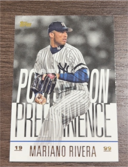 2018 Topps Update Postseason Preeminence #PO-18 Mariano Rivera — front