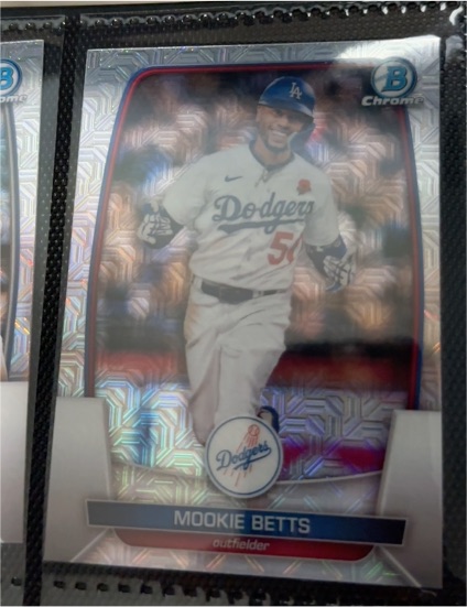 2023 Bowman Chrome #20 Mookie Betts — front