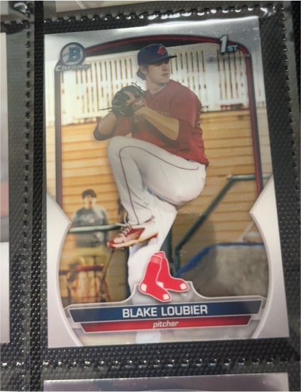 2023 Bowman Chrome #BCP-122 Blake Loubier — front