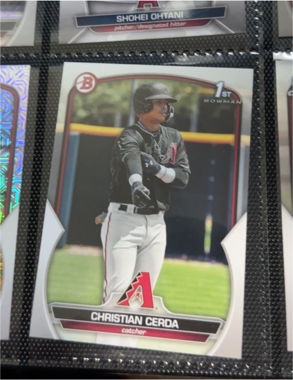 2023 Bowman #BP-56 Christian Cerda — front