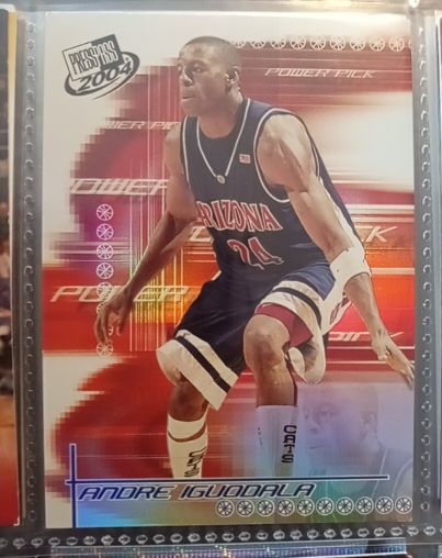 2004 Press Pass #38 Andre Iguodala Power — front