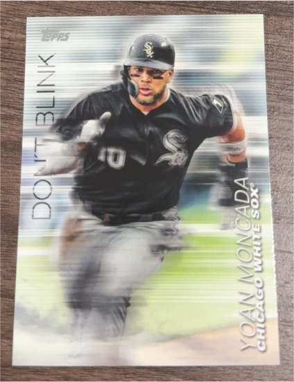 2018 Topps Update Don't Blink #DB-24 Yoan Moncada — front