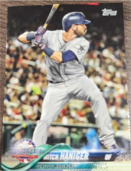 2018 Topps Update #US236 Mitch Haniger — front