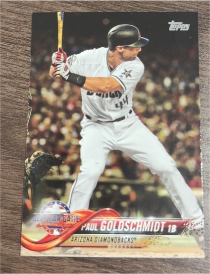 2018 Topps Update #US156 Paul Goldschmidt — front