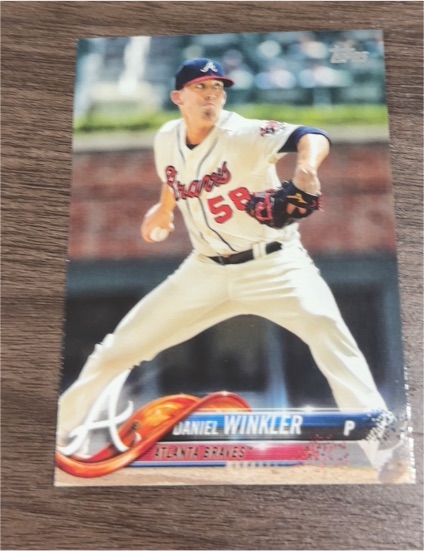 2018 Topps Update #US93 Daniel Winkler — front