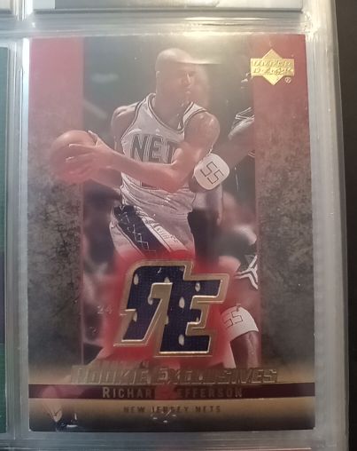 2003-04 Upper Deck Rookie Exclusives #J55 Richard Jefferson — front