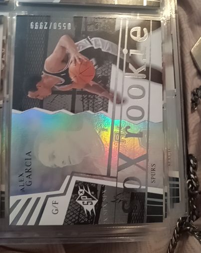 2003-04 Upper Deck SPx #50 Alex Garcia — front