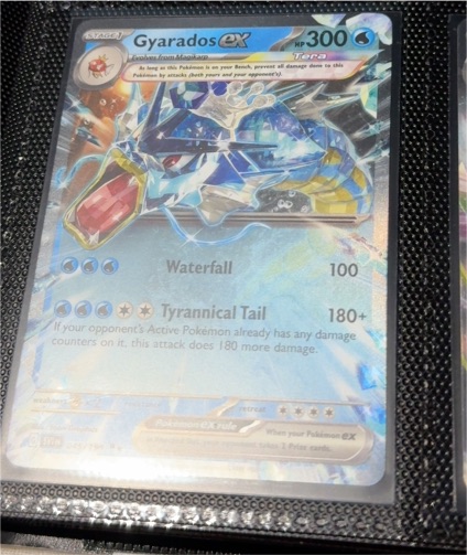 2023 Pokémon Scarlet & Violet #045 Gyarados ex — front