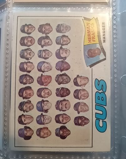1977 Topps #518 Chicago Cubs / Herman Franks — front