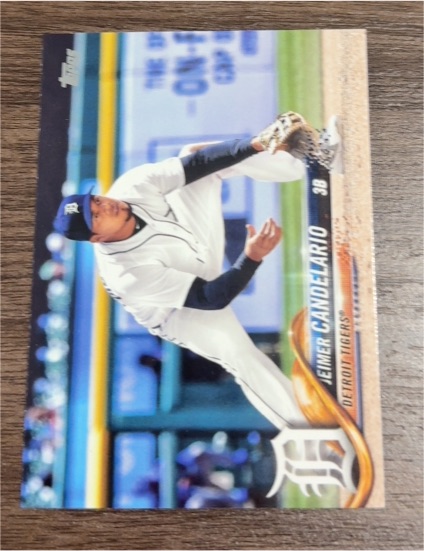 2018 Topps Update #US143 Jeimer Candelario — front