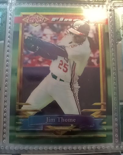 1994 Topps Finest #102 Jim Thome — front