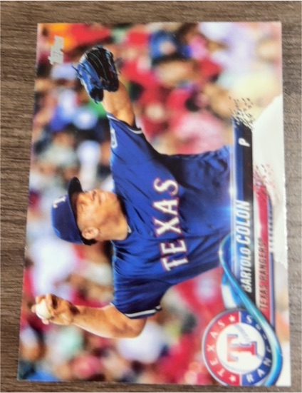 2018 Topps Update #US45 Bartolo Colon — front