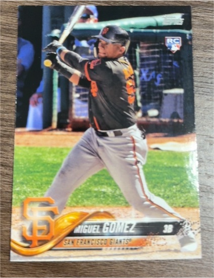 2018 Topps Update #US194 Miguel Gomez — front