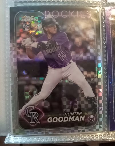 2024 Topps Chrome #99 Hunter Goodman — front