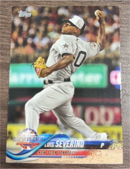 2018 Topps Update #US78 Luis Severino — front
