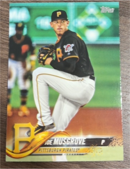 2018 Topps Update #US126 Joe Musgrove — front