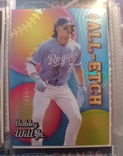 2024 Topps Chrome #CAE-25 Bobby Witt Jr. All-Etch — front