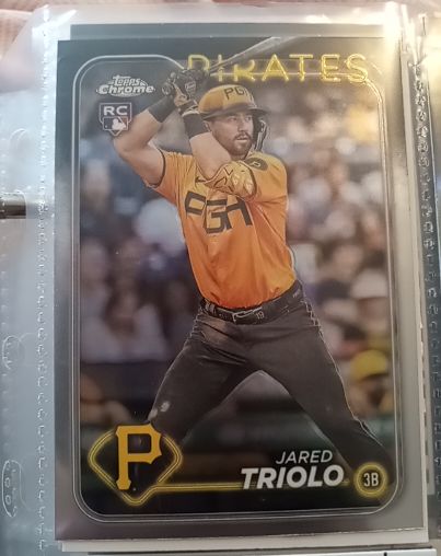 2024 Topps Chrome #281 Jared Triolo — front