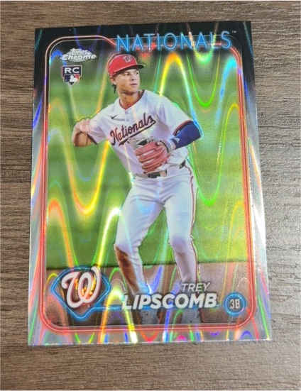 2024 Topps Chrome Update #USC134 Trey Lipscomb — front