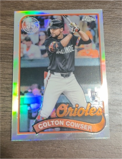 2024 Topps Chrome Update 35th Anniversary #89CU-15 Colton Cowser — front