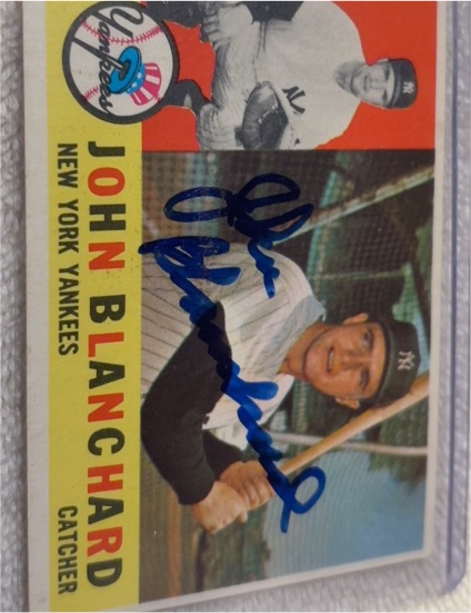 1960 Topps #361 John Blanchard — front
