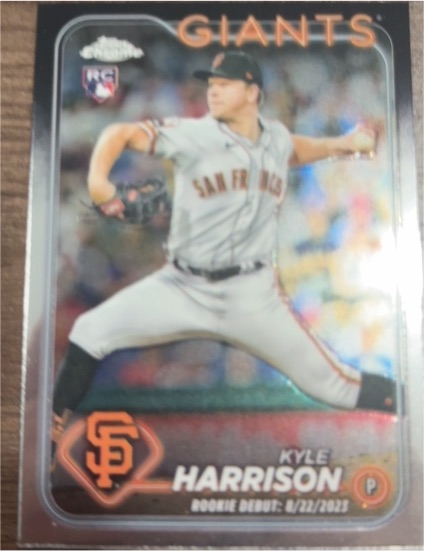 2024 Topps Chrome Update #USC157 Kyle Harrison — front